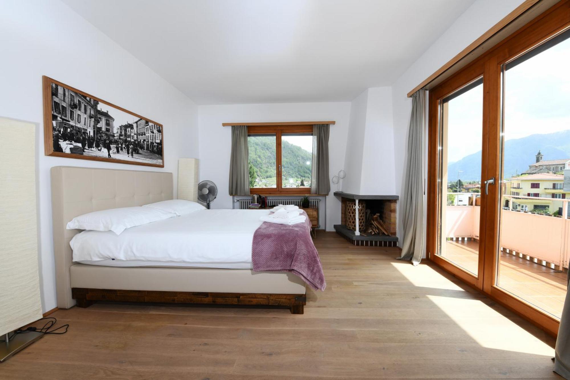 7Rooms - Self Check-In 24H Free Parking Losone Esterno foto