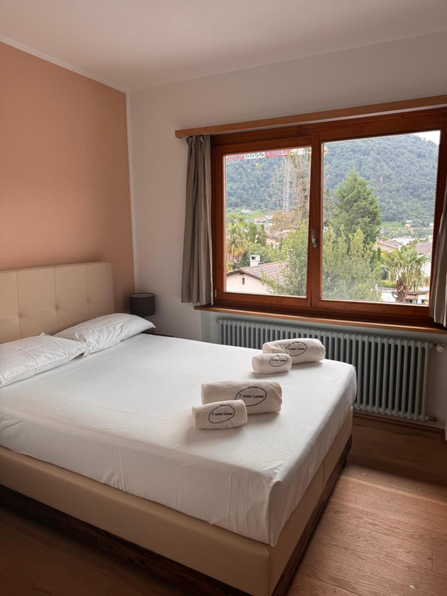 7Rooms - Self Check-In 24H Free Parking Losone Esterno foto
